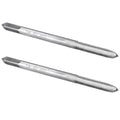 Burkit 2pcs No 5-40 UNC Thread Tap Right Hand