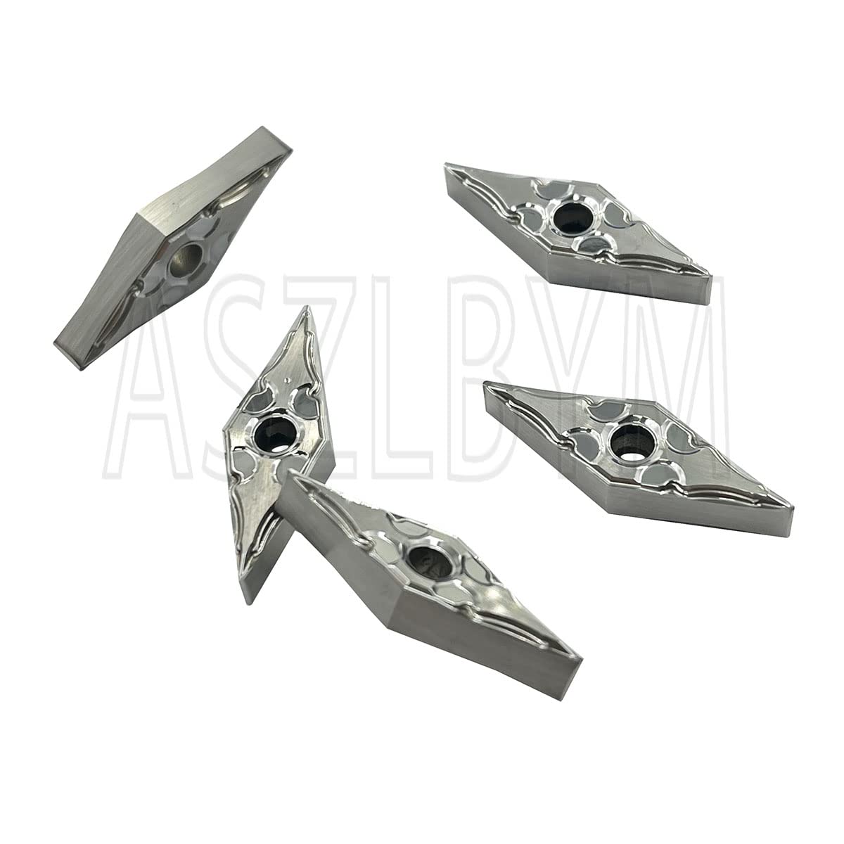 10pcs VNMG160404-HA H01/VNMG331-HA H01 Carbide Aluminum Inserts for Turning Carbide Aluminum Inserts Cutting, Carbide Inserts can Process, Aluminum Alloy, die-cast Aluminum, Wood