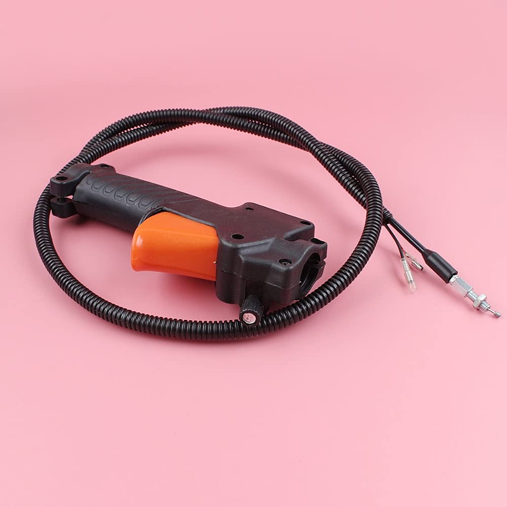 JUZELY Throttle Trigger Cable for GX35 GX 35 Fit 26mm Tube Strimmer Trimmer Brush Cutter Small Engine Motor Part