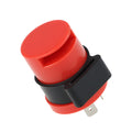 LT Easiyl 2pin Motorcycle Turn Signal Indicator Relay Flasher 8w DC 6V/12V for Motorcycles 39x29mm Red