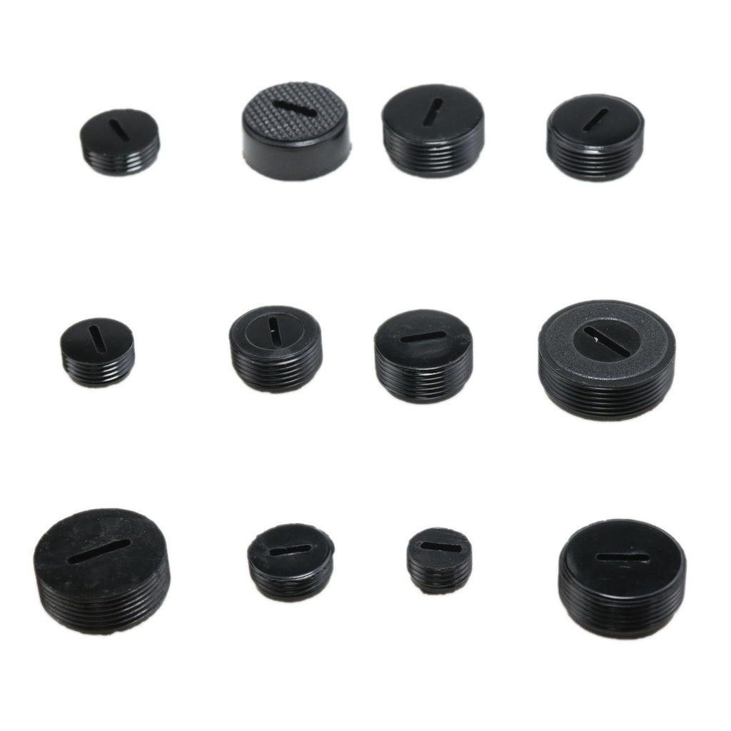 Meuey Lyot 48 Piece Carbon Brush Holder Caps, 12 Sizes for Power Tools