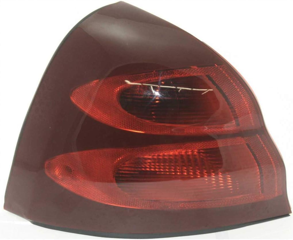KarParts360 For 2004 2005 2006 2007 2008 Pontiac Grand Prix Tail Light Assembly Pair Driver and Passenger Side w/Bulbs For GM2800176 GM2801176 | 15282264, 25851406