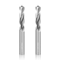 3/16" Drill Bits Solid Carbide Drill Bits, Tungsten Carbide Drill Bit Set, Metal Drill Bit Set for Stainless Steel Hardened Steel Cast Iron Alloy Copper, 2 Pcs