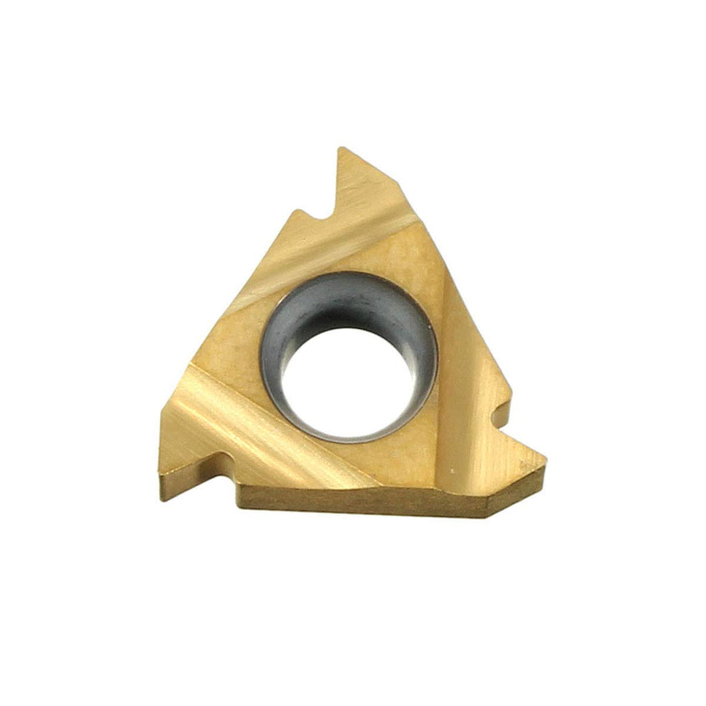 VeYocilk Lathe Threading Carbide Inserts:10 Pcs 11IR A60 1/4 Carbide Inserts for Internal Threading Holders CNC Cutting CNC Turning Tool
