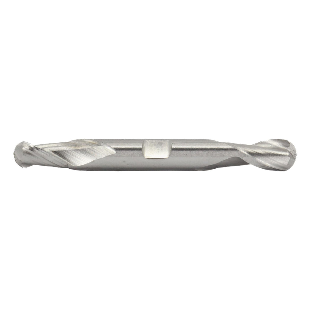 Drill America 7/16" X 1/2" High Speed Steel 2 Flute Double End End Mill, DWC Series