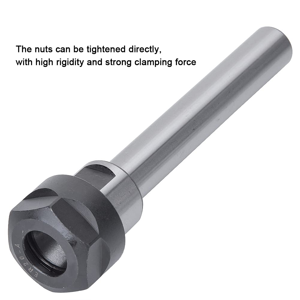 ER20 Collet Chuck Holder, ER20A 100L100mm Length Collet Chuck Holder Extension Straight Shank Tool Holder (C16)