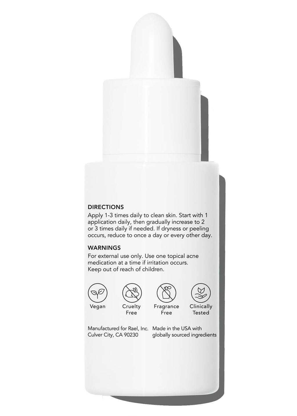 Miracle Clear Serum with Salicylic Acid, Niacinamide, Zinc (1 fl oz)