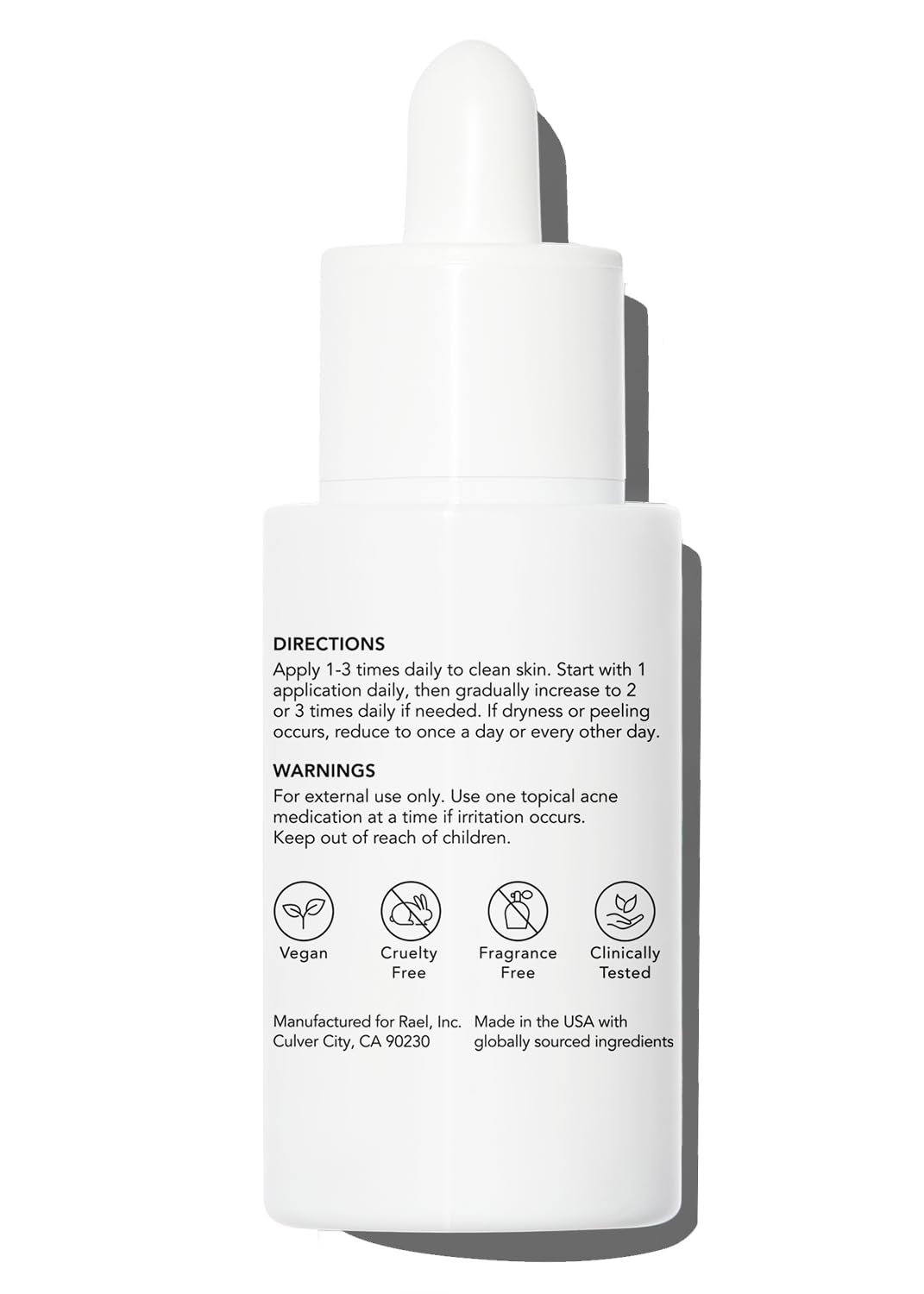 Miracle Clear Serum with Salicylic Acid, Niacinamide, Zinc (1 fl oz)