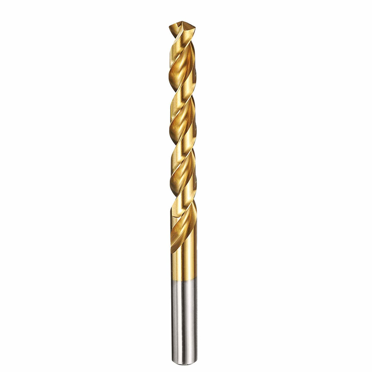 Kozelo Drill Bit 10mm Diameter M42 8% Cobalt HSS TiN for Hard Metal