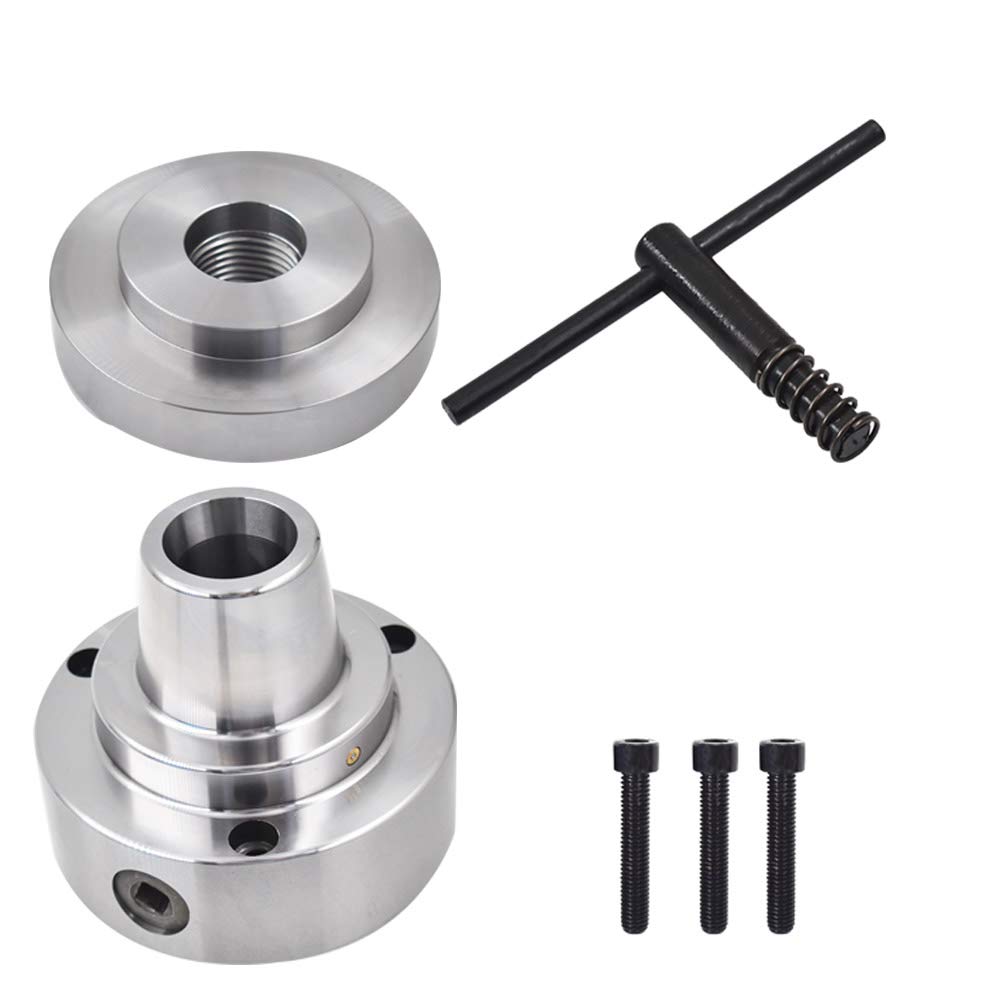 findmall 5C Collet Lathe Chuck Closer 1-1/2" x 8 Thread