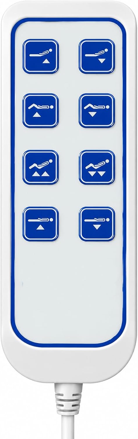 Replacement for Joerns WeCare Full-Electric Beds Hand Control Pendant #11016809