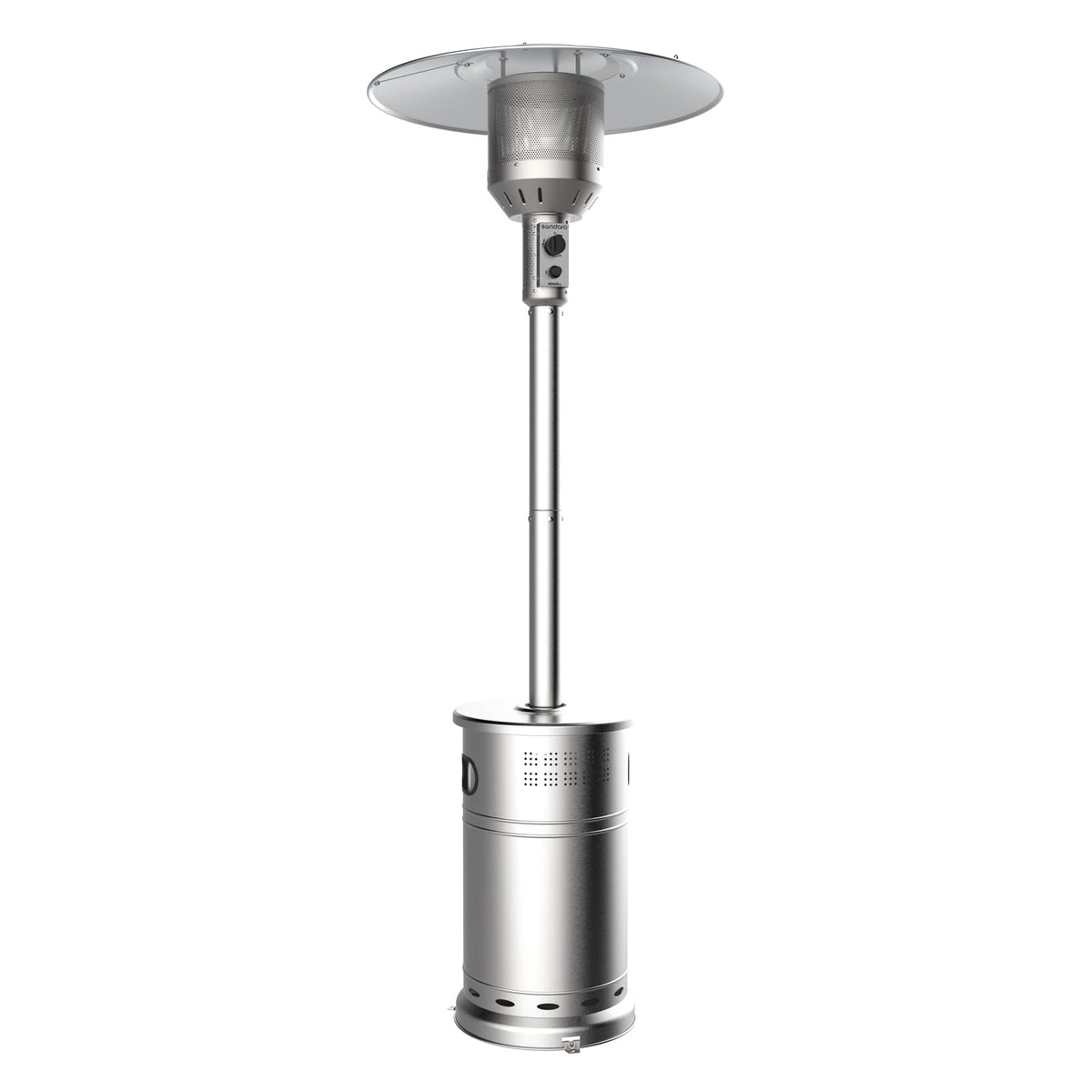 Sundara 92" Stainless Steel Propane Patio Heater with 48,000 BTUs