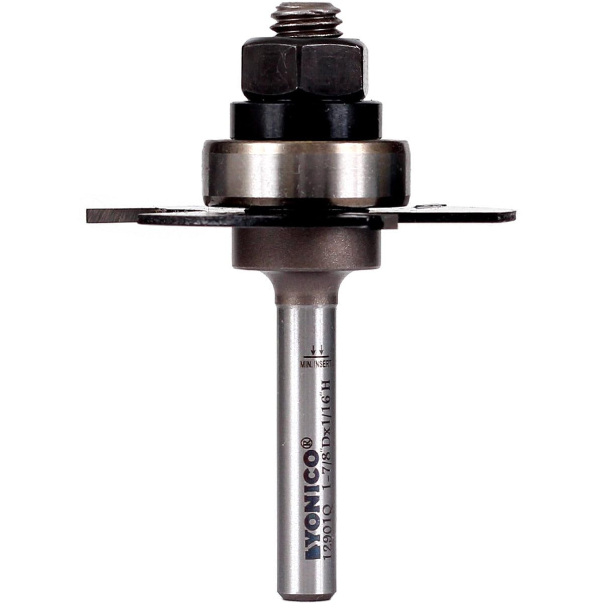 YONICO Slotting Cutter Router Bit 1/16-Inch 1/4-Inch Shank 12901q