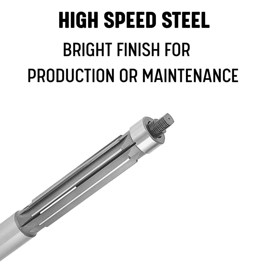 Drill America 15/32" High Speed Steel Straight Shank Machine Expansion Reamer, DWR Series