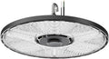 Lithonia Lighting Compact Pro Round LED High Bay Light, Ceiling Lighting Fixture, Adjustable 12000/15000/18000 Lumens, Selectable 4000K/5000K, UVOLT 120–347V, Black (CPRB ALO13 UVOLT SWW9 80CRI DBL)