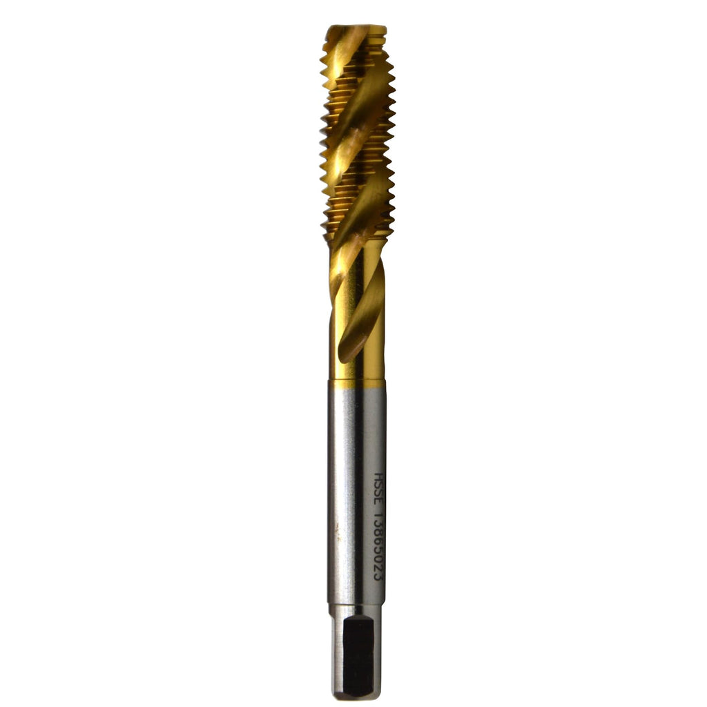 WKSTOOL M16×2 TiN Coated High Speed Steel Precision Spiral Point Flute Taps Hole Threaded Threading Tapping Blind Hole Tools