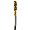WKSTOOL M16×2 TiN Coated High Speed Steel Precision Spiral Point Flute Taps Hole Threaded Threading Tapping Blind Hole Tools