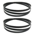 FOXBC 72 Inch x 1/2 Inch x 6 TPI Bandsaw Blades Wood Cutting for WEN 3962, Delta 28-140 10-inch bandsaw- 2 Pack
