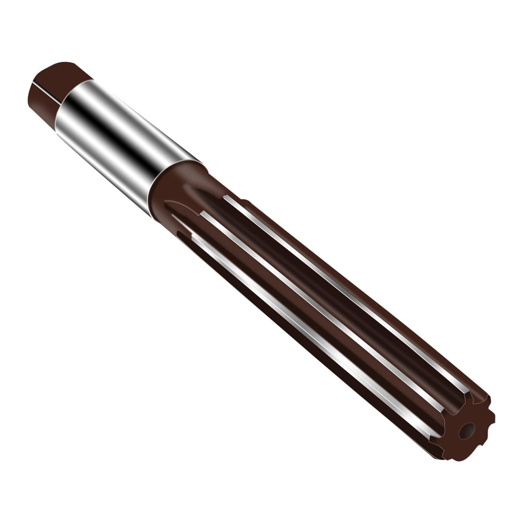 Aopin 1Pcs Alloy Tool Steel Manual Reamer 16mm (H7) Straight Groove Metal Reamer, Suitable for Expanding Holes, Removing Burrs, and Improving Hole Accuracy