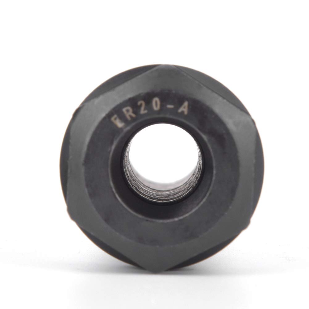 Hilitand ER Collet Chuck Holder, 5.9in Straight Shank Collet Chuck Toolholder ER20A-150L 20 25 32mm Rod Dia CNC Lathe Milling (C20)