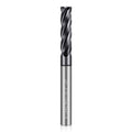 Micrograin Carbide Square End Mill - 4 Flute, 4T Design (1pcs, 3/16") for Alloy Steels, Hardened Steel, Metal, and Multipurpose Milling - Precision Tool Kit for DIY and Professional Use
