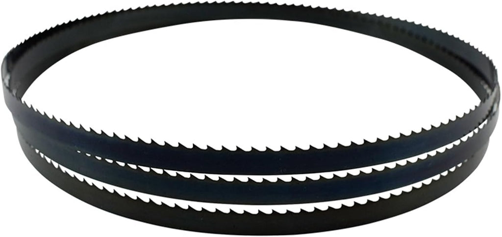 2pcs Saw Blades Band, 55 X 1/4 Inch Carbon Bandsaw Blade, 10 TPI Sharp Bandsaw Blades for 14255 BS190 BS250 RSBS8 SM1303