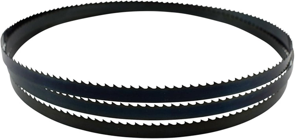 2pcs Saw Blades Band, 55 X 1/4 Inch Carbon Bandsaw Blade, 10 TPI Sharp Bandsaw Blades for 14255 BS190 BS250 RSBS8 SM1303