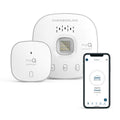 Smart Garage Control - Wireless Garage Hub and Sensor with Wifi & Bluetooth - Smartphone Controlled, myQ-G0401-ES, White
