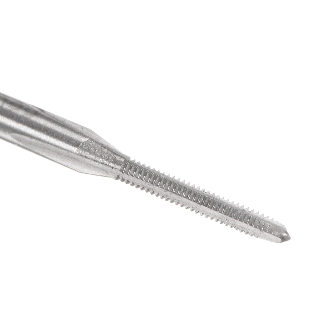 uxcell Metric Machine Taps M1.4 x 0.3mm H2 High Speed Steel 3 Straight Flutes Screw Tapping Threading Machinist Repair DIY Tool 2pcs