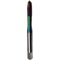 WKSTOOL M5×0.8 TaC Coated High Speed Steel Precision Spiral Pointed Taps Long Shank Deep Through Hole Threading Tapping Tools for Aluminum Brass Alloys