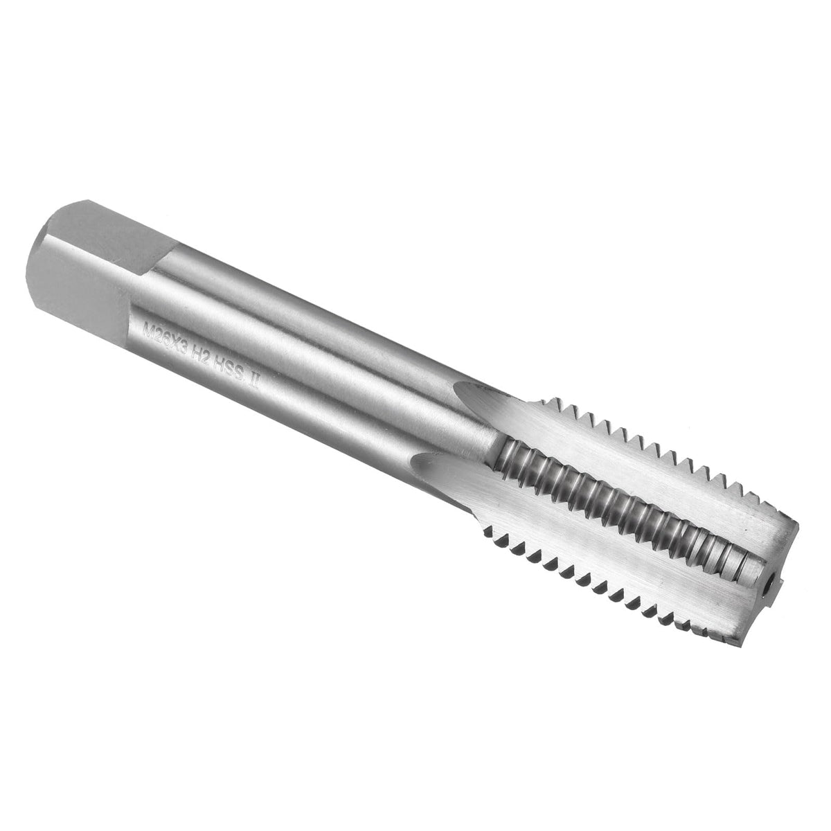 uxcell Hand Plug Tap M26x3 H2 Metric Thread Plug Style Taps HSS6542