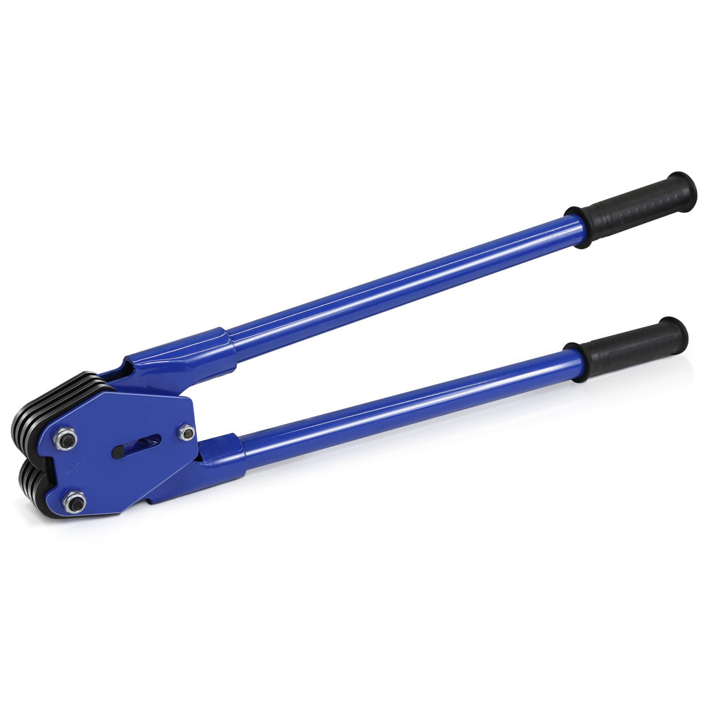 Strapping Sealer/Crimper for 1/2" Polypropylene (PP) Polyester Strapping Band Manual Banding Tool with 20.5" Extended