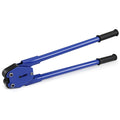 Strapping Sealer/Crimper for 1/2" Polypropylene (PP) Polyester Strapping Band Manual Banding Tool with 20.5" Extended