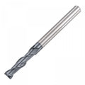 uxcell Square Nose End Mill, 6mm Tip Dia Solid Carbide AlTiN Coated CNC Router Bits 2 Flute Spiral Milling Cutter HRC45 with 6mm Shank 75mm (3-inch) Length