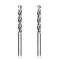 5/32" Drill Bits Solid Carbide Drill Bits, Tungsten Carbide Drill Bit Set, Metal Drill Bit Set for Stainless Steel Hardened Steel Cast Iron Alloy Copper, 2 Pcs