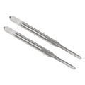 uxcell Metric Machine Taps M1.4 x 0.3mm H2 High Speed Steel 3 Straight Flutes Screw Tapping Threading Machinist Repair DIY Tool 2pcs