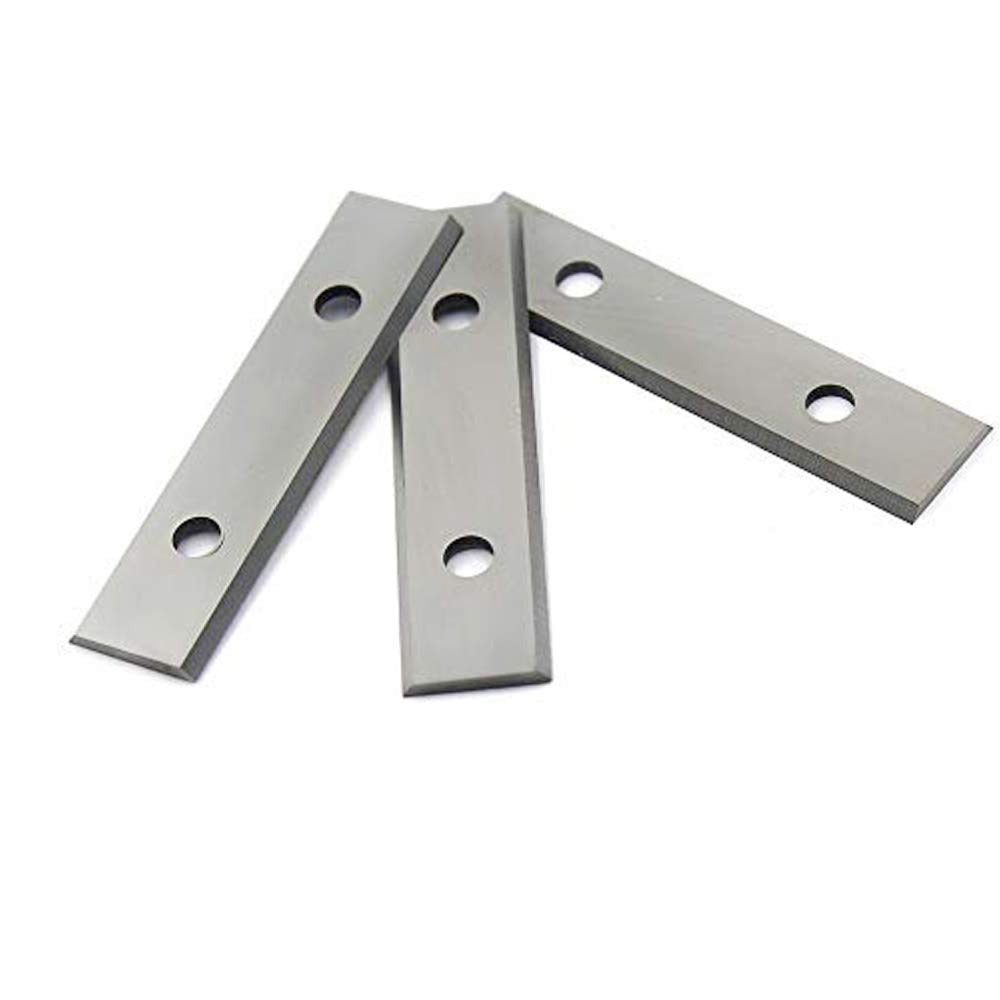 OSCARBIDE 50mm (2") x12x1.5mm Carbide Inserts for Helical Planer Heads & Hand Scrapers