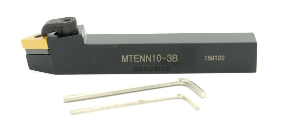 Accusize MTENN-10-3B Facing Toolholder, 5/8 in Shank, TNMG33 Carbide Insert