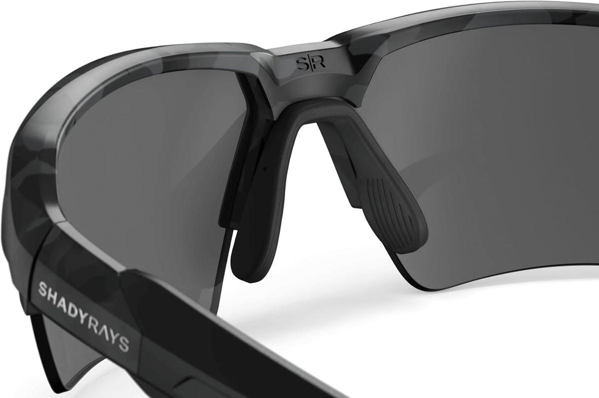 Talon Mens | Semi-Rimless Sport Polarized Sunglasses