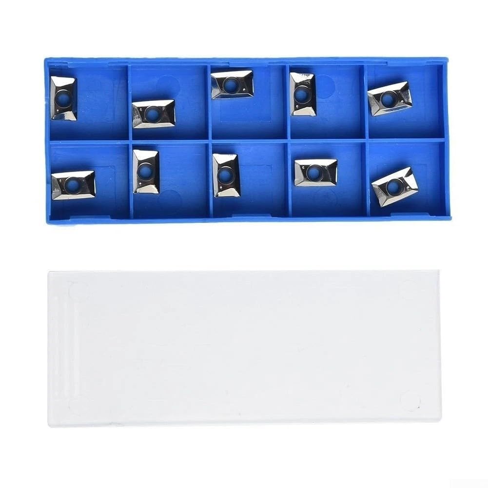 10pcs APKT1003 Carbide Inserts for Aluminum Finishing