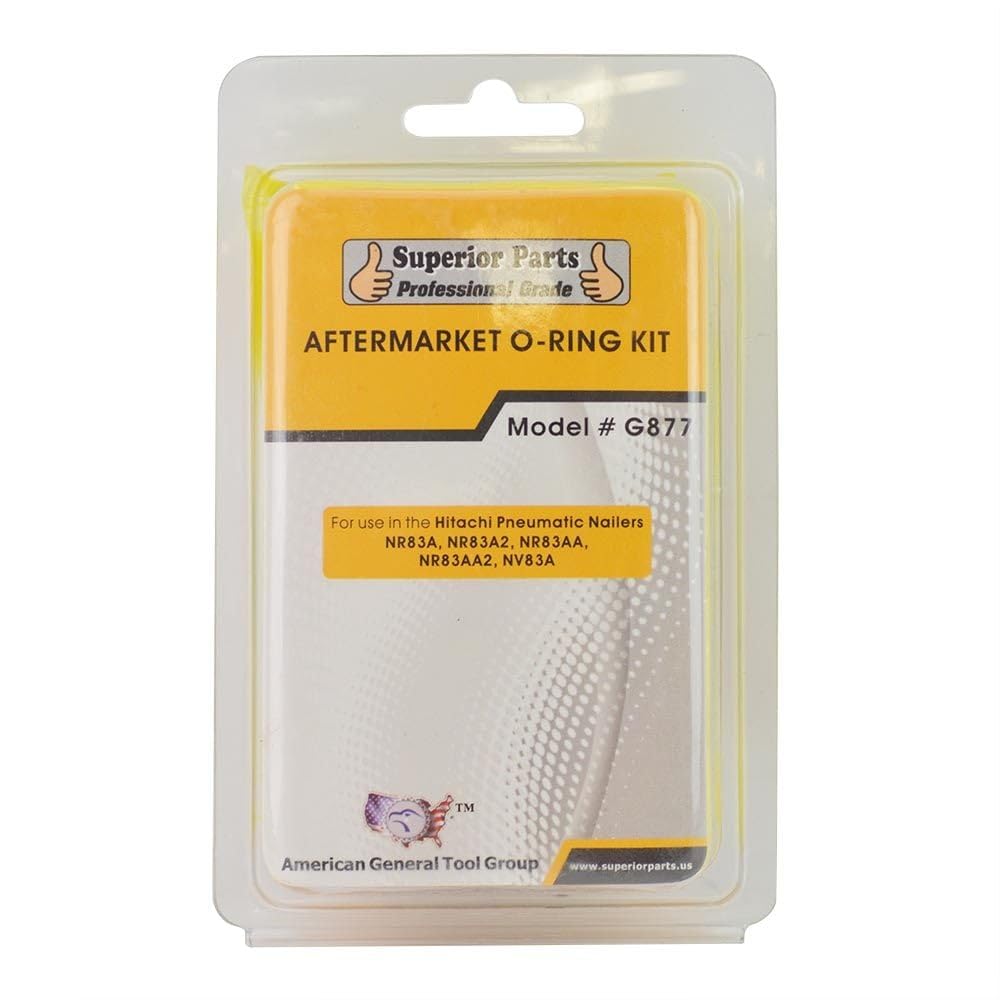 Superior Parts G877 Aftermarket O-Ring Kit Compatible With NR83, NR83A, NR83A2, NR83AA, NR83AA2, NV83A Guns