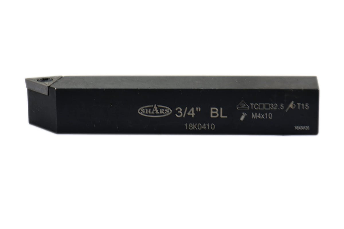 Shars (5 Pcs) 3/4" Indexable Carbide Turning Tool Set 404-1043 P]