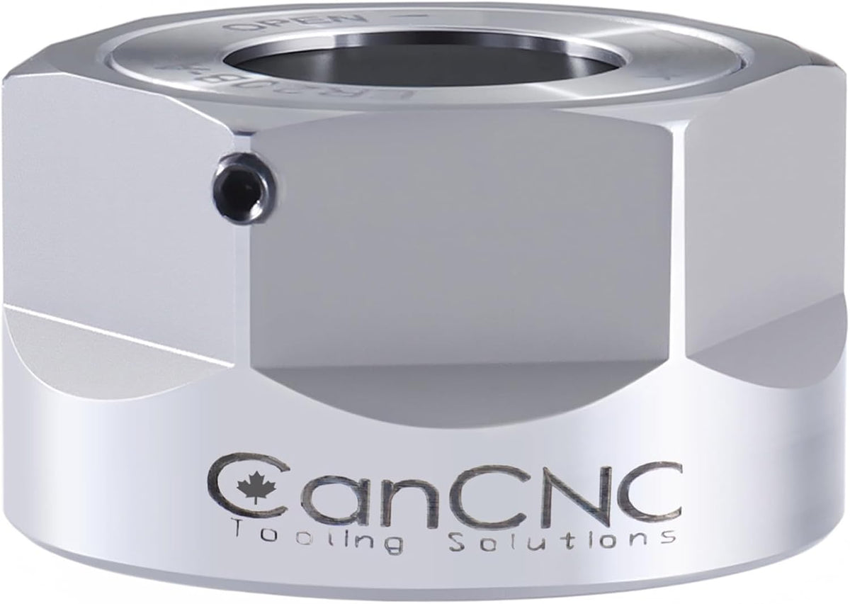 CanCNC ER20 Ball Bearing Collet Chuck Nut, Hex, 0537-2000