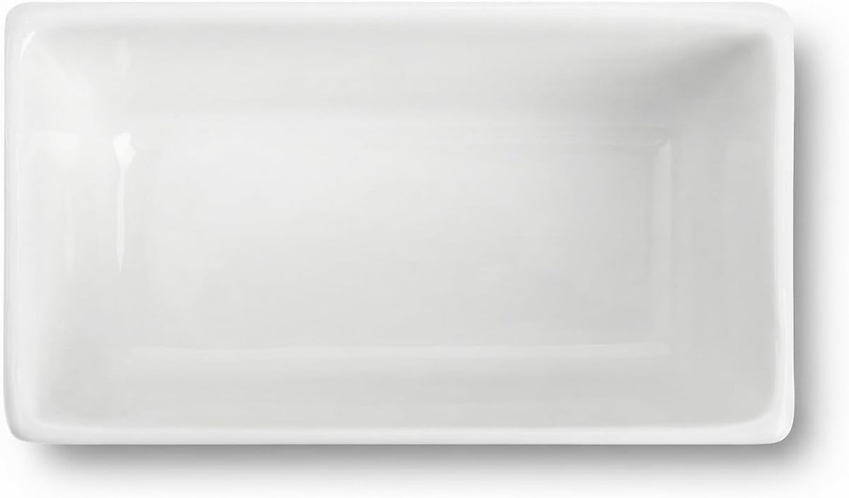 Set of 6 White Ceramic Sugar Packet Holders, 5 oz Porcelain Sweetener Packet Organizer, Sugar Bag Caddy Tea Packet