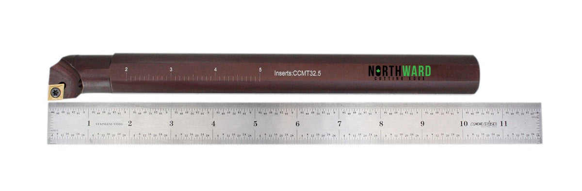 Accusize 1 in Right-Hand SCLCR Coolant Through Indexable Boring Bar