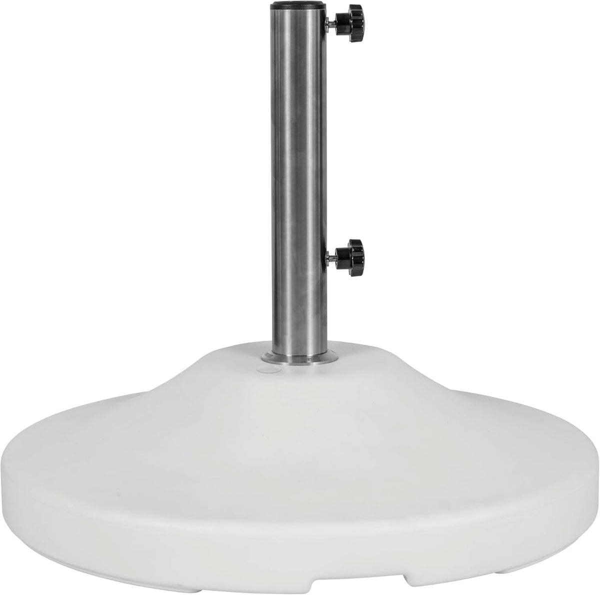 Fillable 120lb Capacity Commercial Free Standing Umbrella Base Heavy Duty, Umbrella Base with Wheels, Fillable Patio