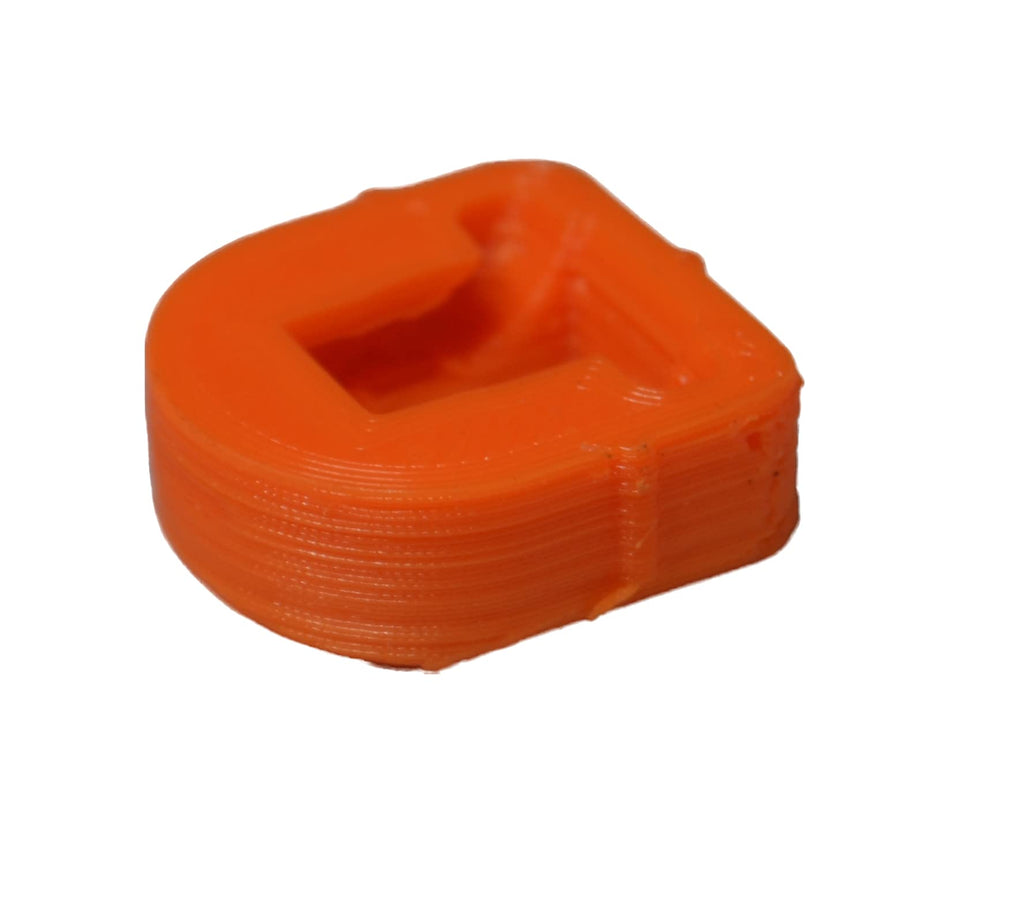 3D-GEM D 3-Pack Non Mar Nailer Nose Cushion/Bumper Replacement for Porter Cable FN250B P/N 904725 (Orange)