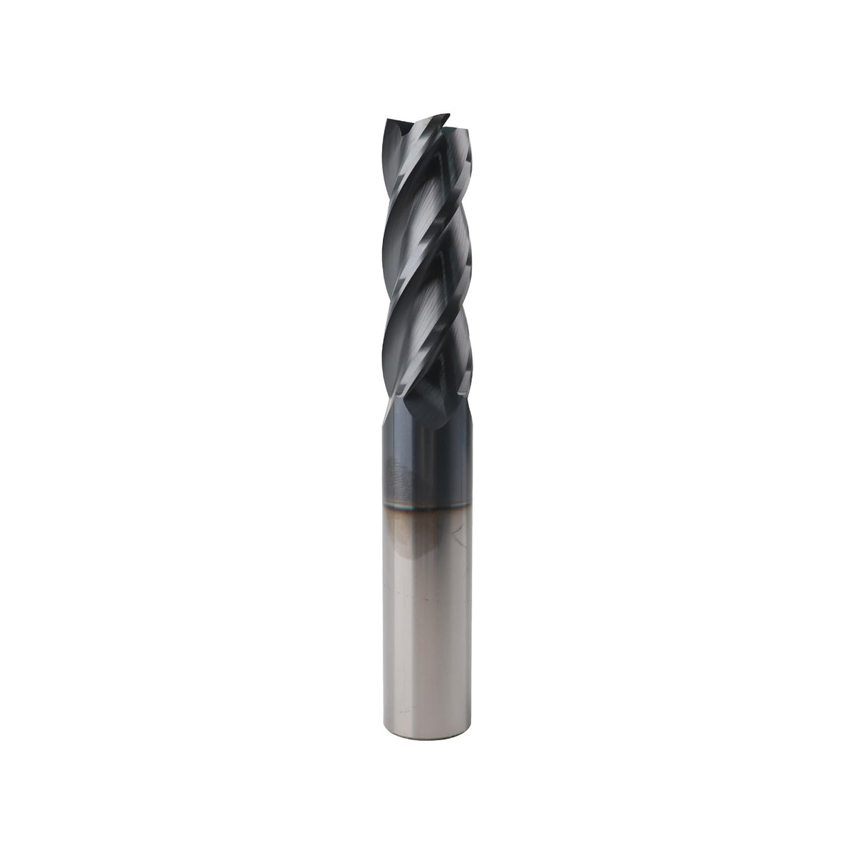 Zorqon 3/4'' Carbide Long End Mill, 4 Flute, AlTiN Coating