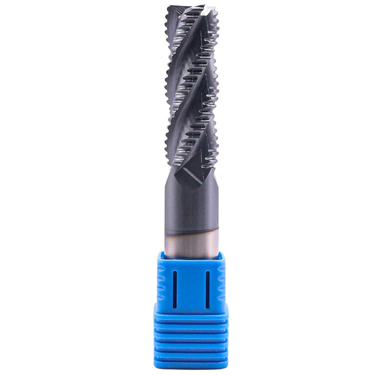 3/4" 4 Flute Solid Carbide Roughing End Mill - ALCrSiN Nano Coated, 5" OAL