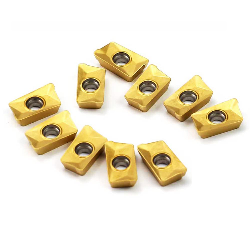 OSCARBIDE Carbide Insert APKT11T308 Milling Inserts, 10 Pieces